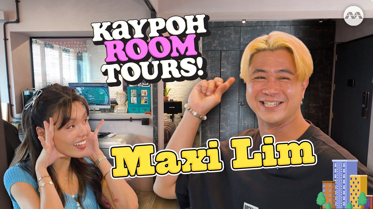 Actor-Turned-Interior-Designer?! Ah Boys To Men’s Maxi Lim’s 4-Room HDB | Kaypoh Room Tours! S4 EP6