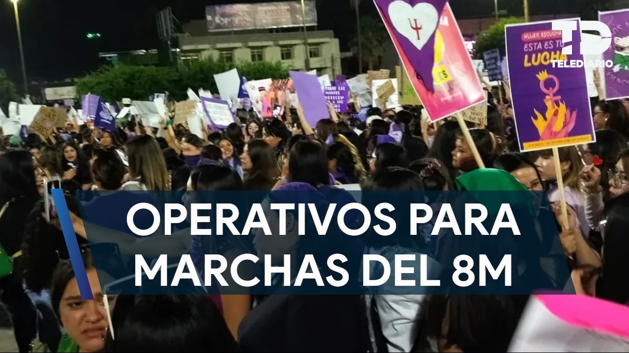 Alistan operativos para marchas del 8M en Jalisco