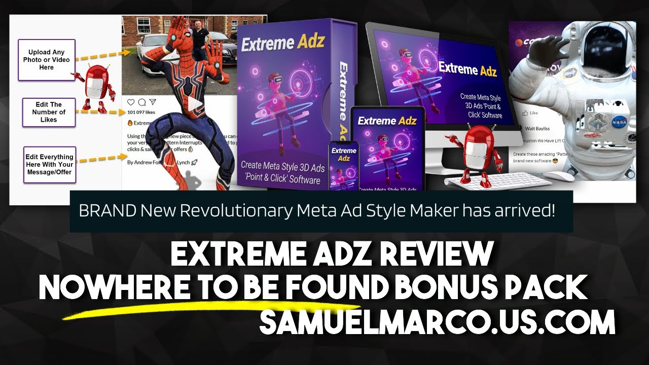 Extreme Adz Review & Bonus Offer - Watch Extreme Adz Review & Get NoWhere To Be Found Bonuses