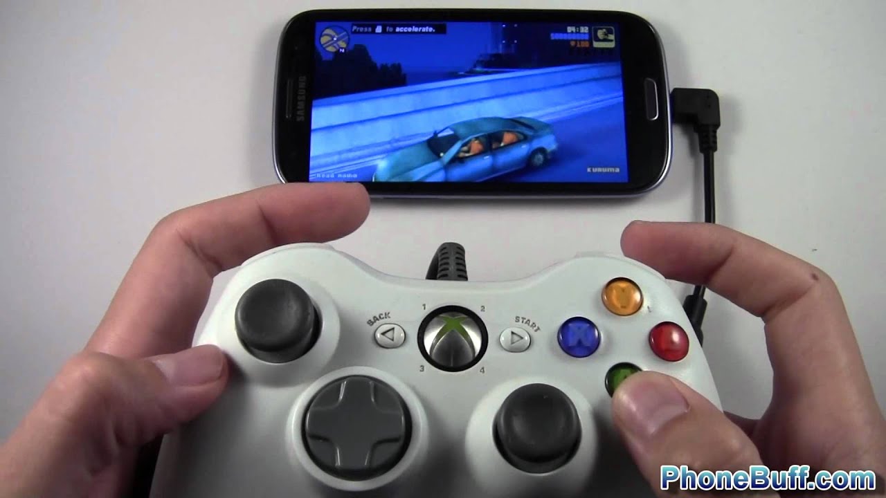 Играйте в игры на Android с помощью контроллера Xbox 360