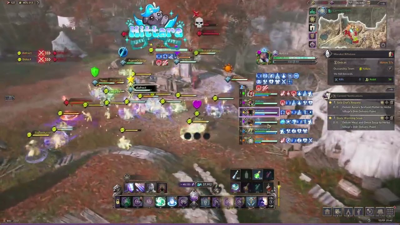 Throne and Liberty - Wargames Healer Orb POV Lotus vs IraValyria 01.12.2025