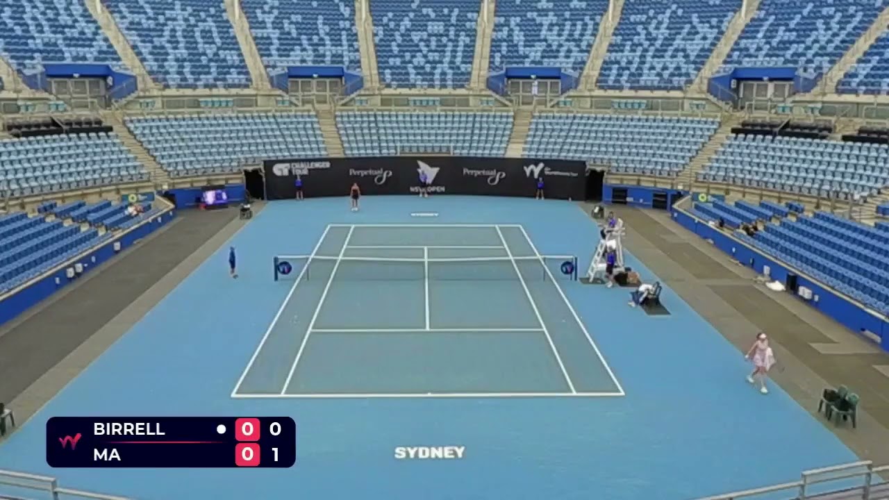 Kimberly Birrell 1 vs Lea Ma USA R32 W75 Sydney 18 November 2025 Australia