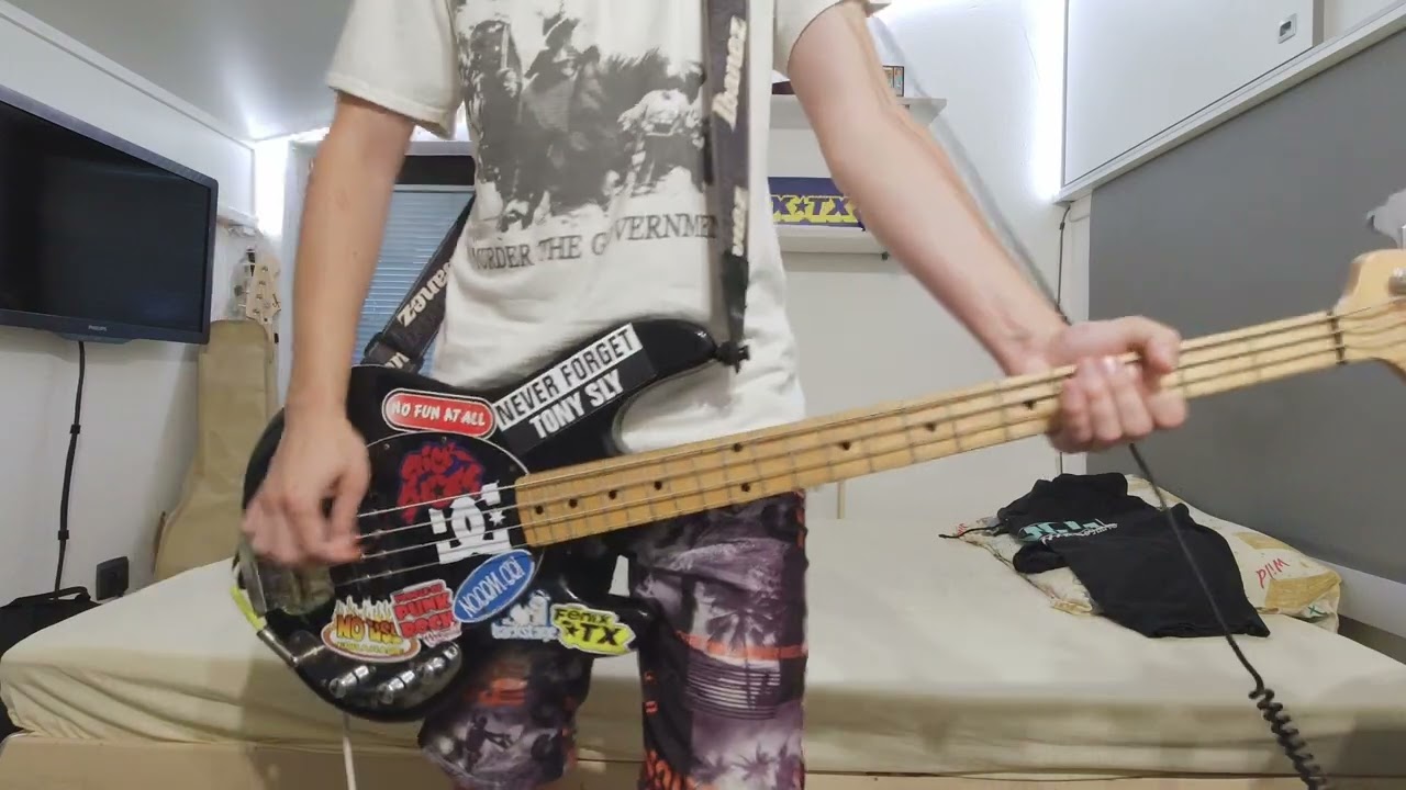 MxPx - Swing Set Girl BASS Cover