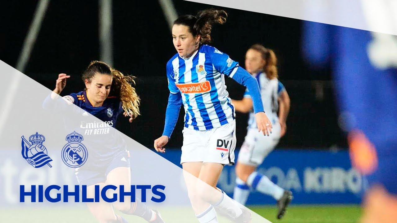 HIGHLIGHTS | Real Sociedad 1-3 Real Madrid | Primera División Femenina