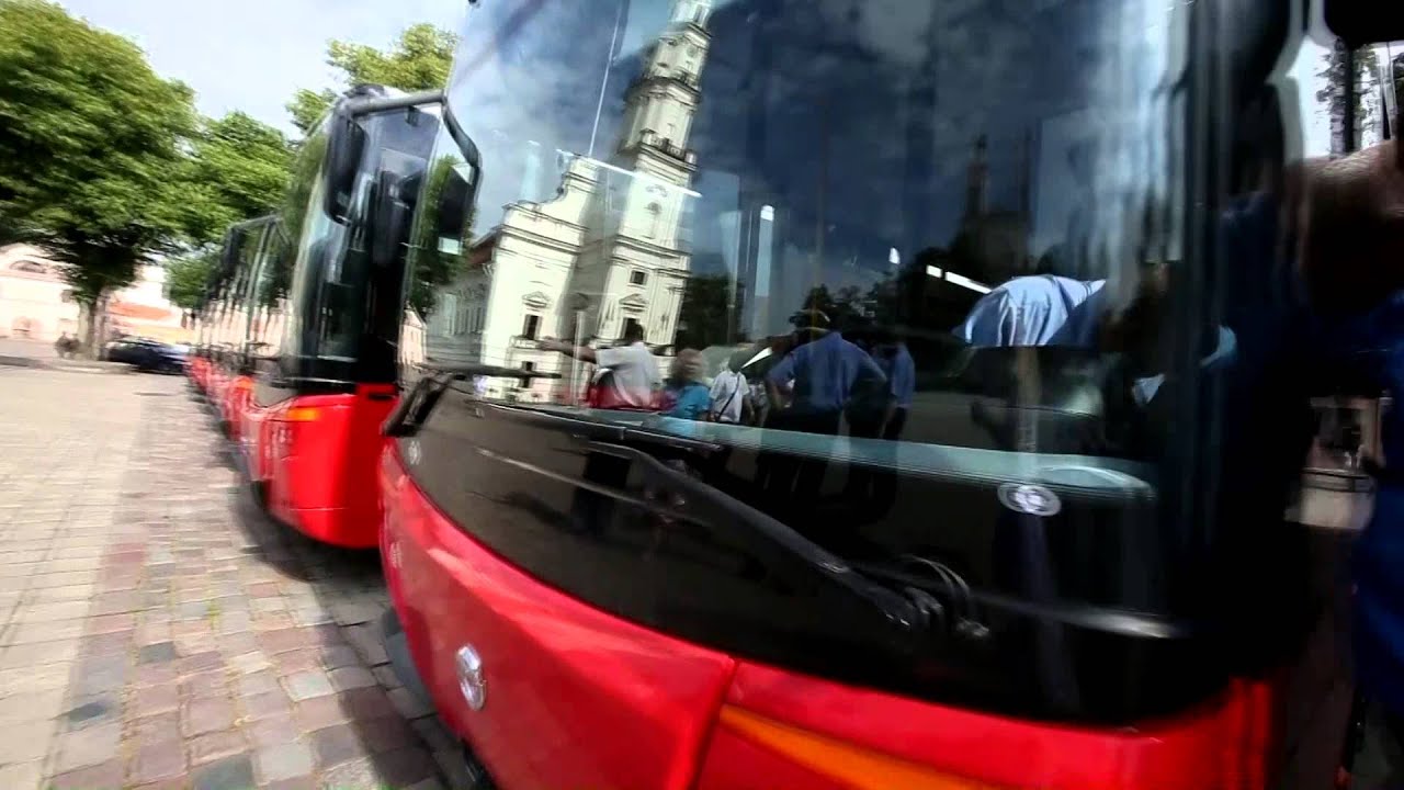 Kauną pasiekė nauji autobusai