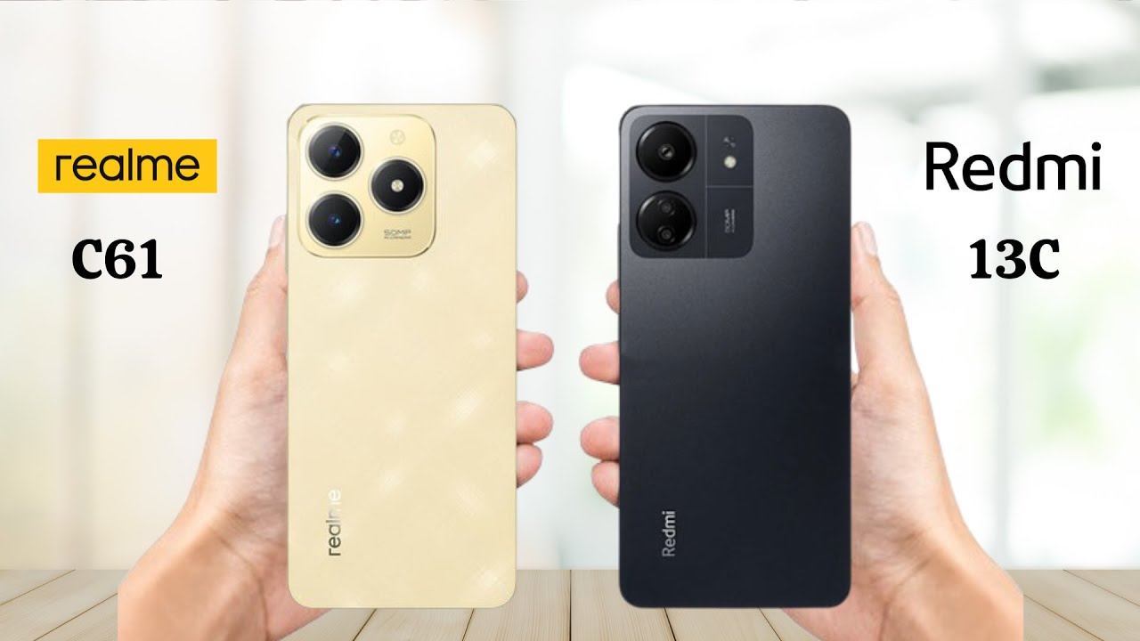 Realme C61 Vs Redmi 13c - Full Comparison 2024