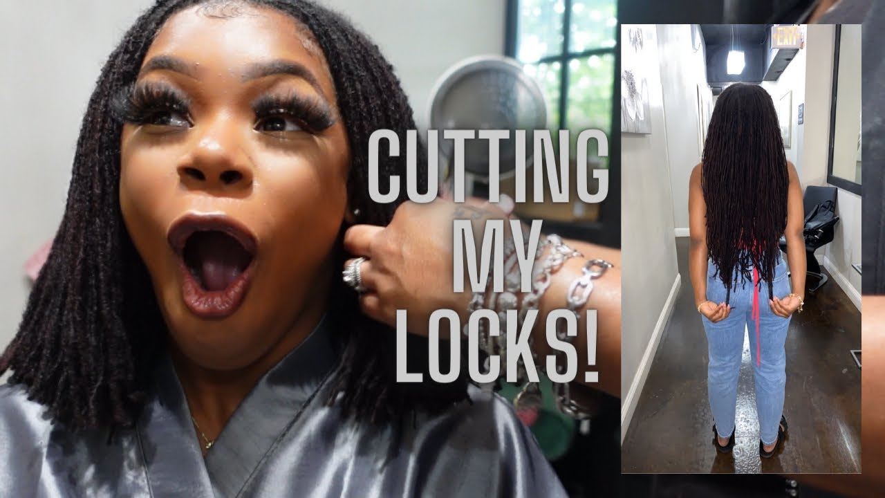 CUTTING MY 9 AND A HALF YEAR OLD SISTERLOCKS! | BUTT LENGTH SISTERLOCKS | MAHOGANIE J