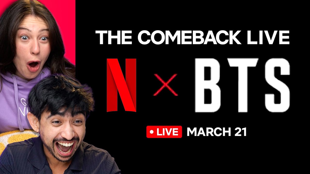 BTS x Netflix Announce LIVE Comeback Concert!