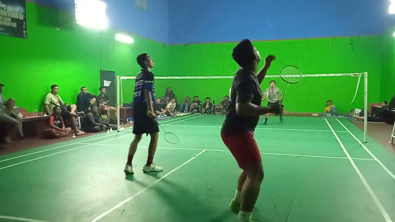  (OBI/AHONG VS YOGA/AJI) MABAR BADMINTON KOK KEDOT GOR DESA GUNUNGLEUTIK CIPARAY