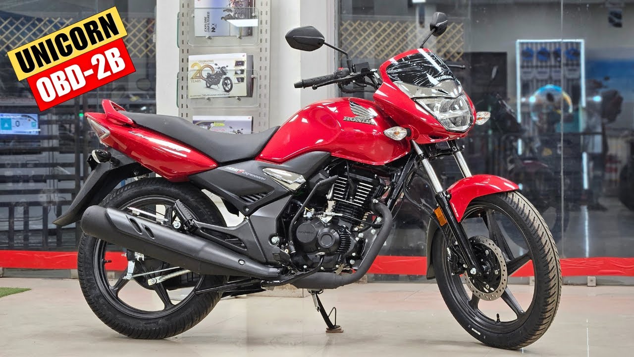 2026 Honda Unicorn 160 OBD-IIB Review - New On Road Price & All Colors | Mileage