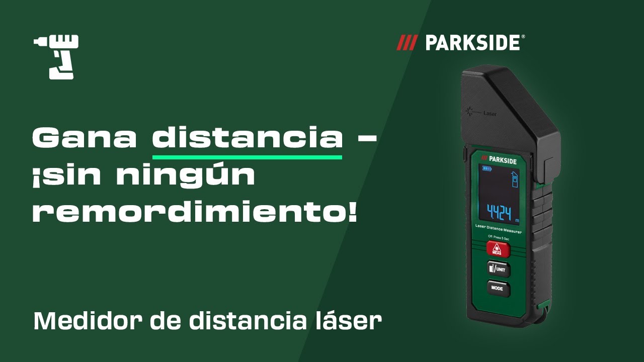 El medidor l&aacute;ser de distancia de PARKSIDE en la #tooltalk