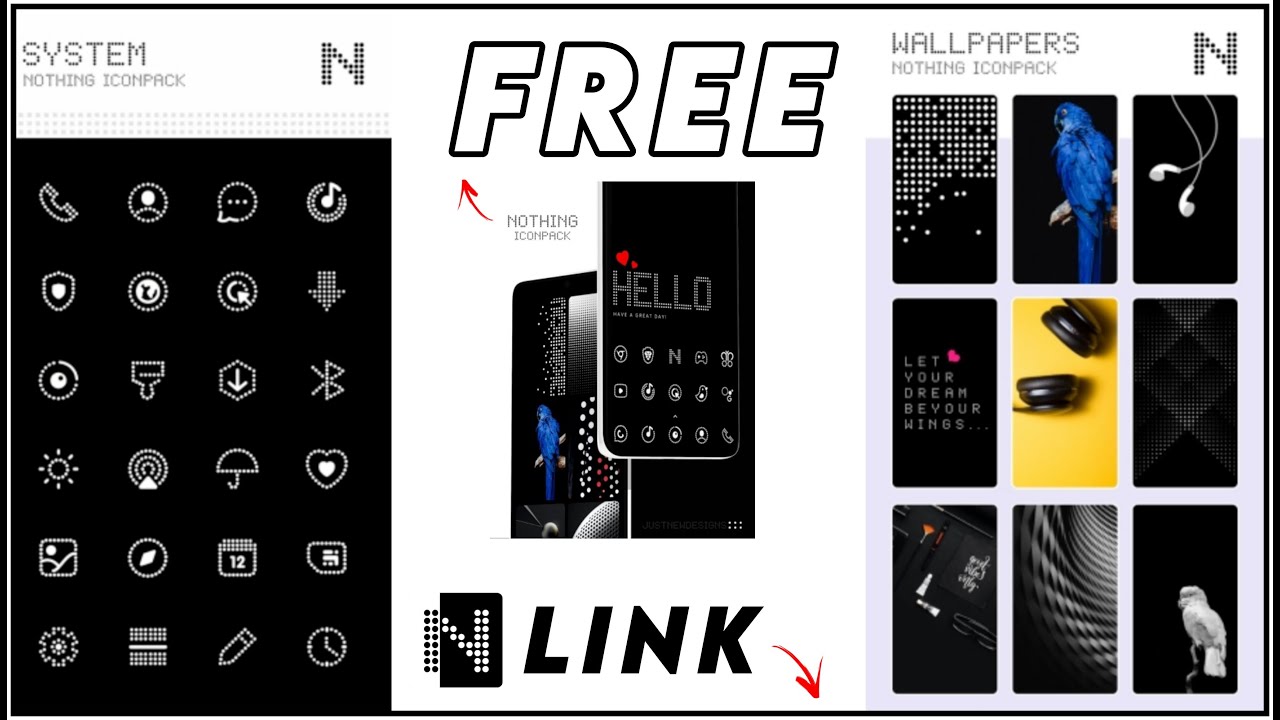 Best icon pack for android 2024 Nothing Icon Pack For Android 🔥 #icon #android