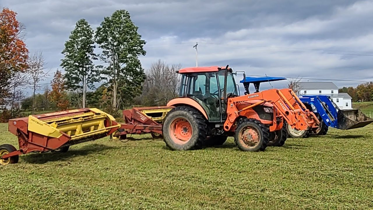 how to service a 492 new Holland haybine