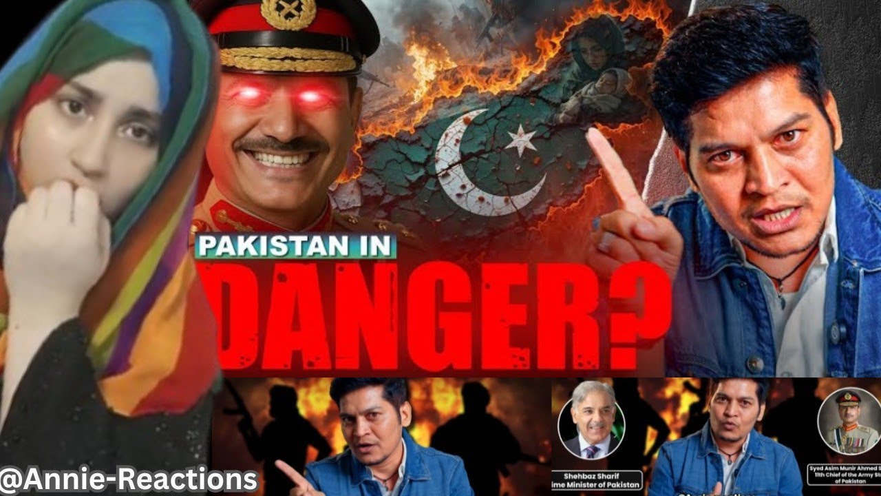Reacts To Pakistan in Danger 😱 | General Asim Munir  | Lucky Bisht | Annie-reactions