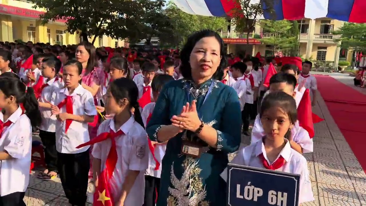 Khai giảng năm học 2024-2025 Trường THCS Đồng Quang