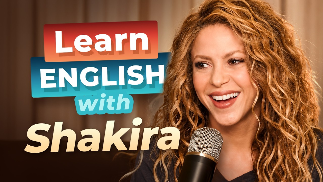 Learn English with INTERVIEWS &mdash; Shakira