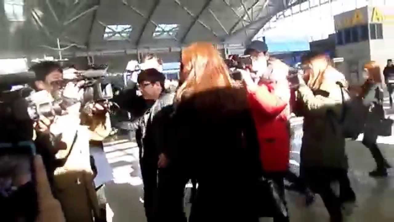 12022014 Choi Ji Woo @ Incheon Airport MAMA 2014
