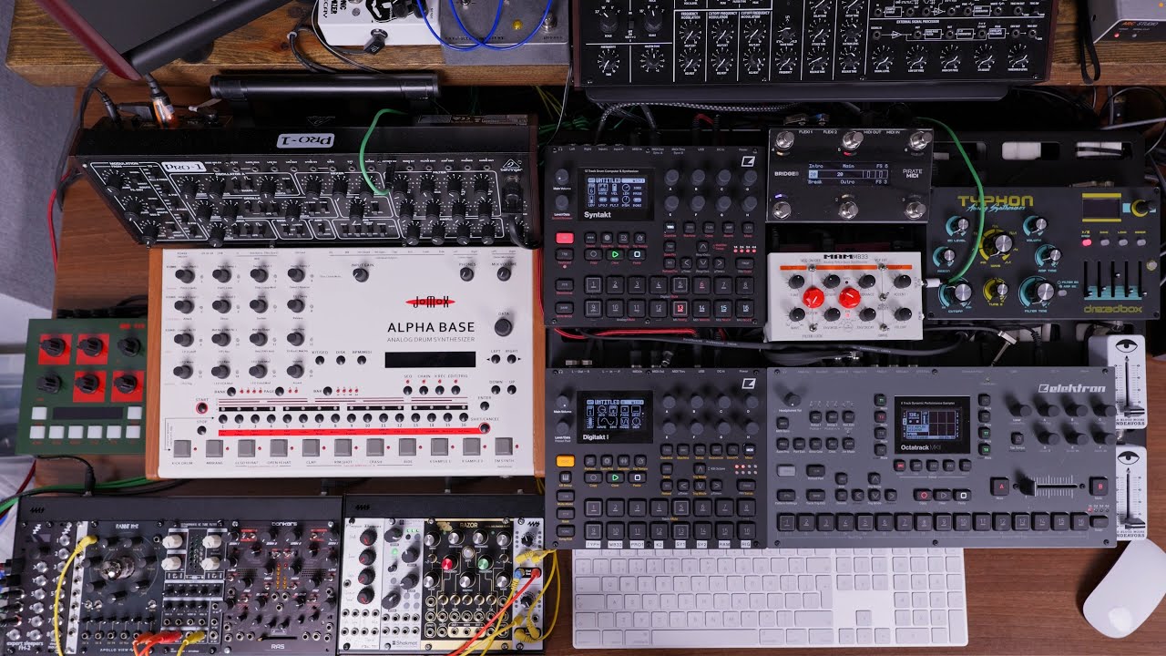 Recording Hardware To Ableton: My Workflow [Digitakt II, Syntakt, Typhon, Octatrack, Oto Boum]