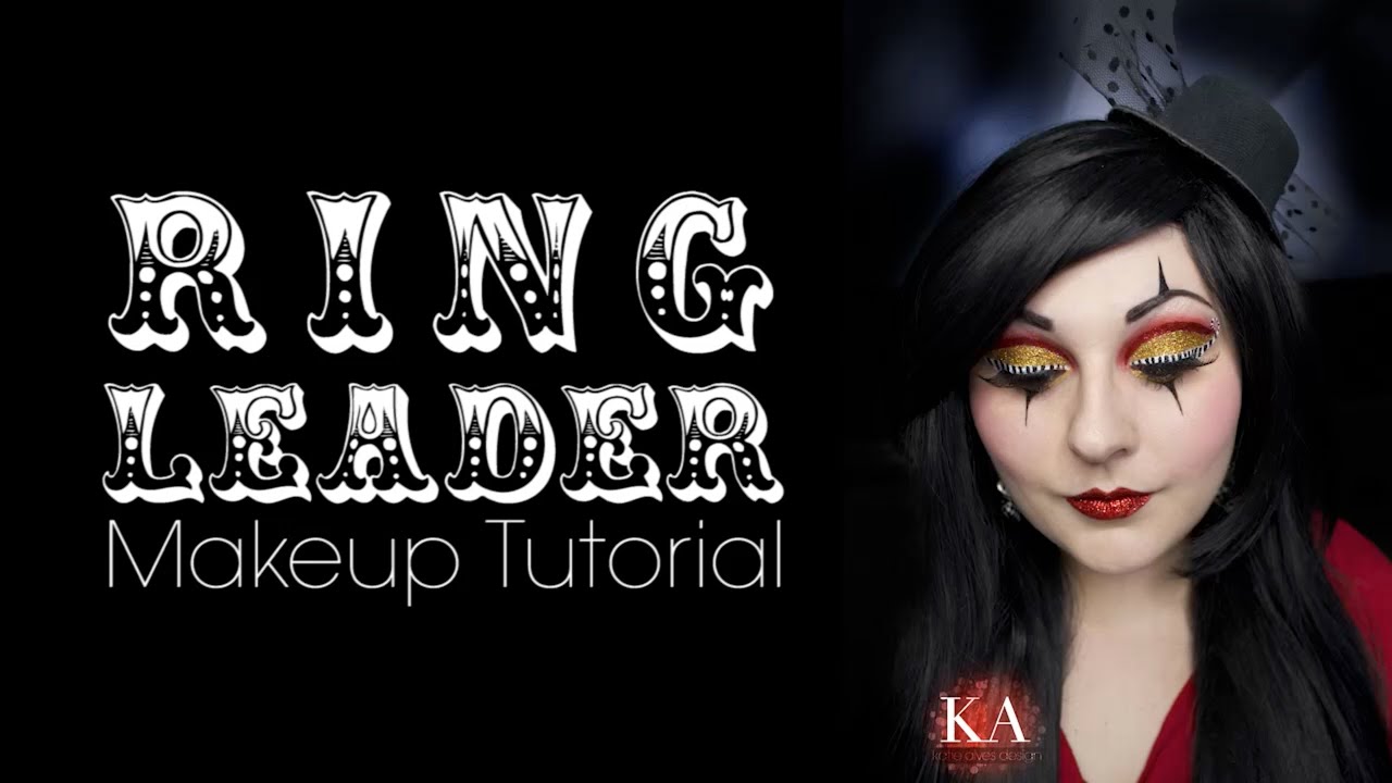 Ring Leader Halloween Makeup Tutorial