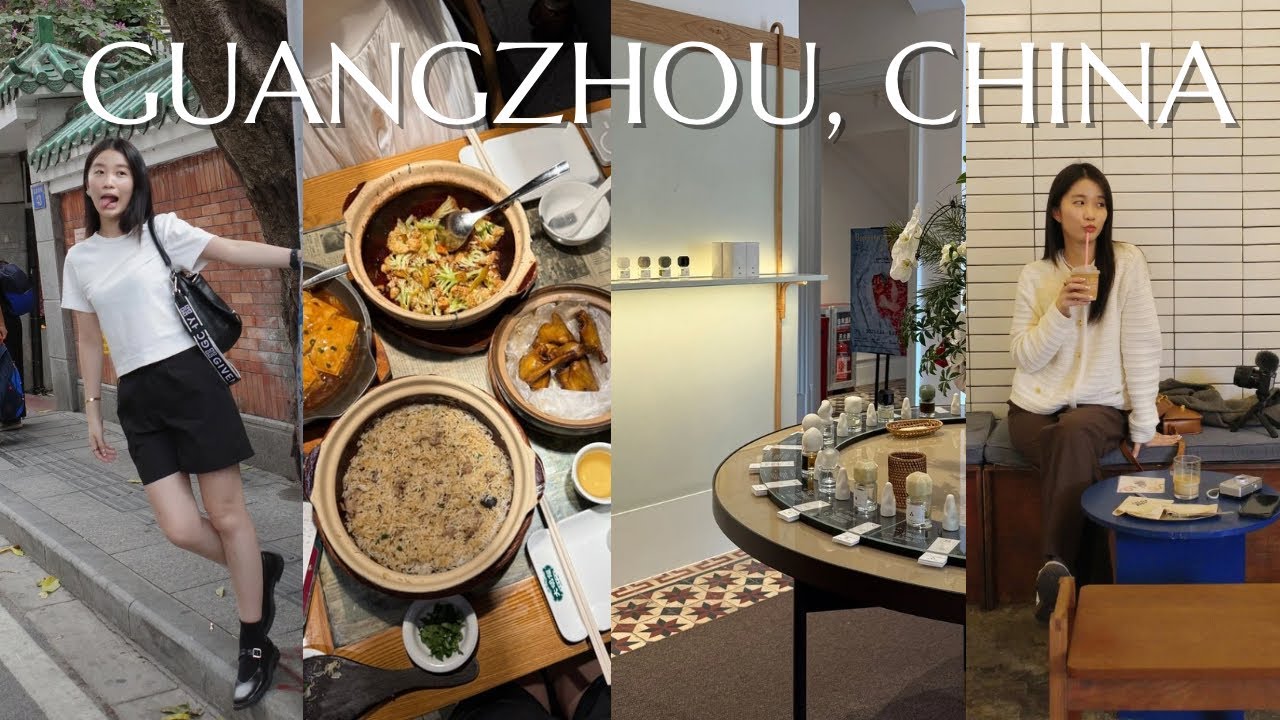 GUANGZHOU CHINA 广州VLOG 🇨🇳 | What to eat & where to shop, 飛去广州吃喝玩乐旅游Citywalk, 广州美食吃喝玩乐