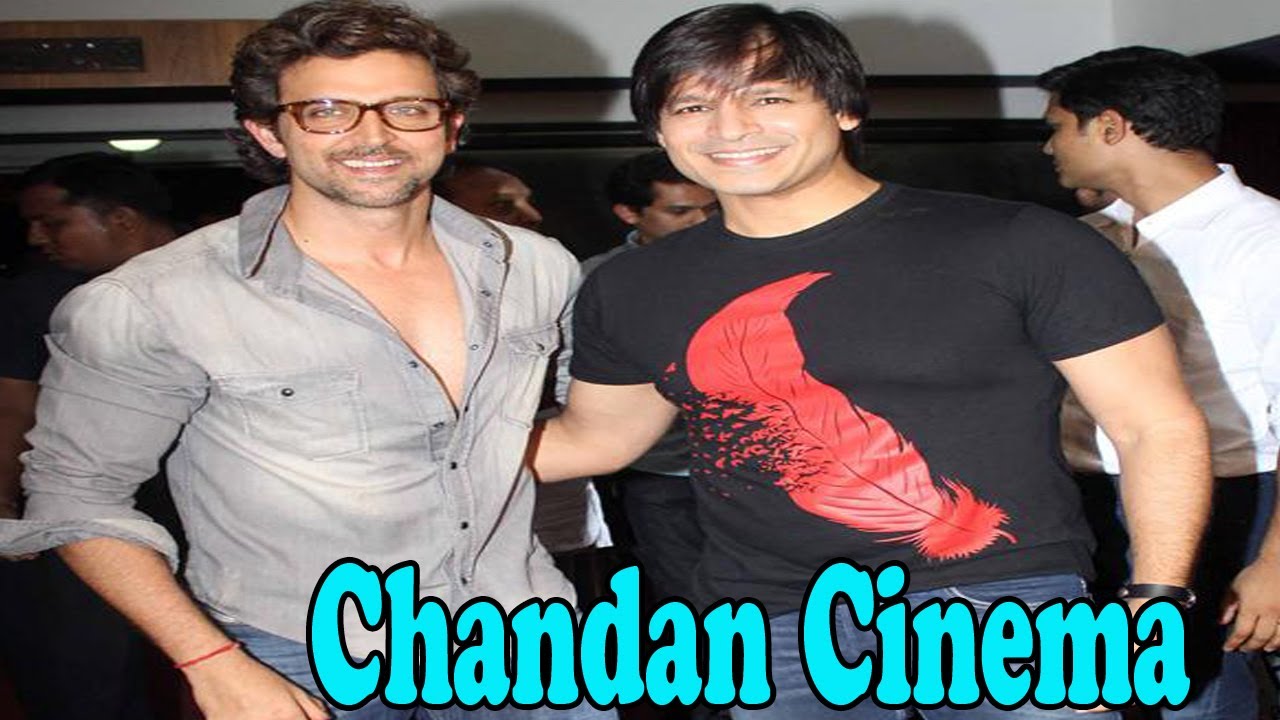 Vivek & Hrithik Spotted @ Chandan Cinema To Watch ''KRRISH 3''
