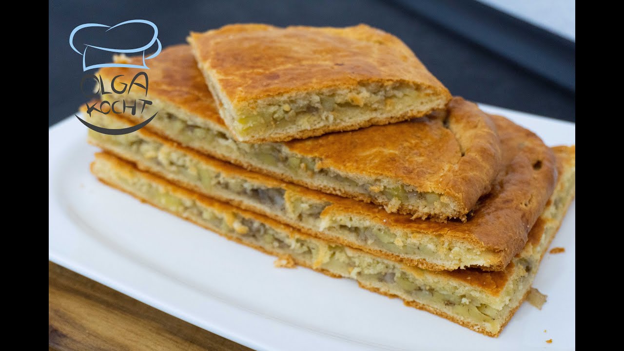Пироги с картофельной начинкой в духовке Ольга Кохт