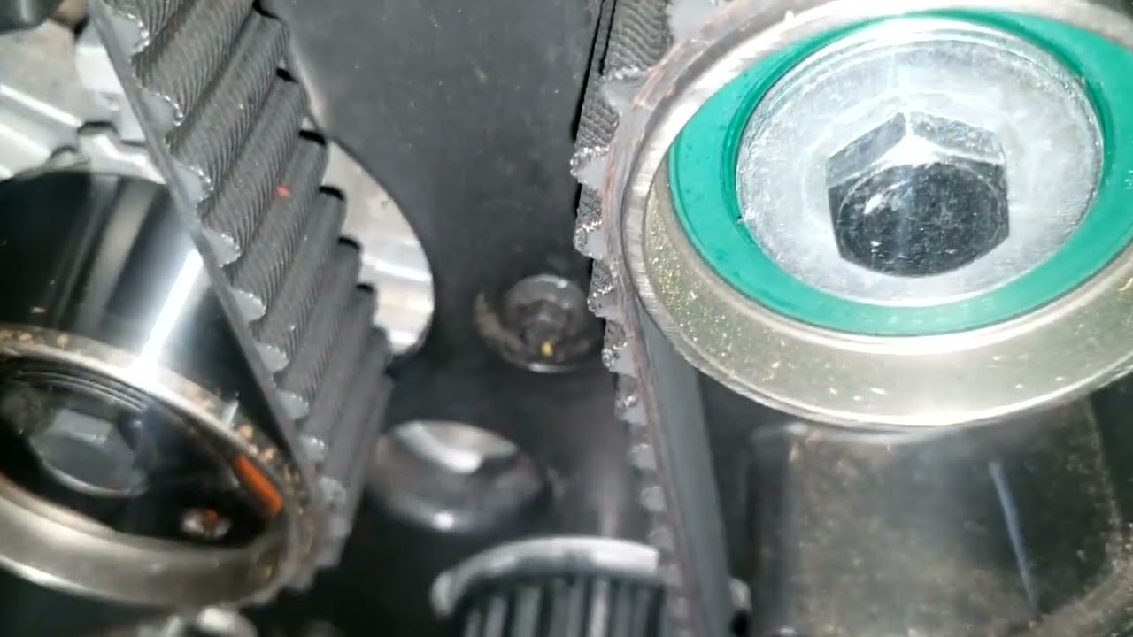 OEM Water Pump and Timing Belt Parts for the win on this PT Cruiser. Found the noise