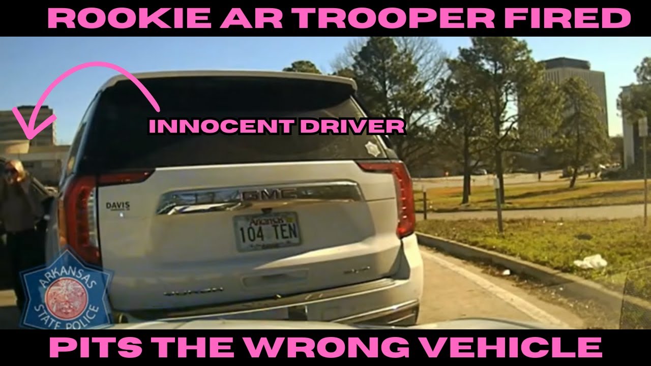 ROOKIE Trooper INSTANTLY FIRED After Mistaken PIT Maneuver On Innocent Driver