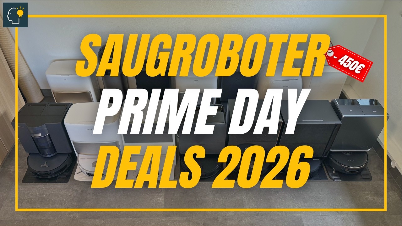 AMAZON PRIME DAY 2026 ► Das sind die besten Saugroboter-Deals!
