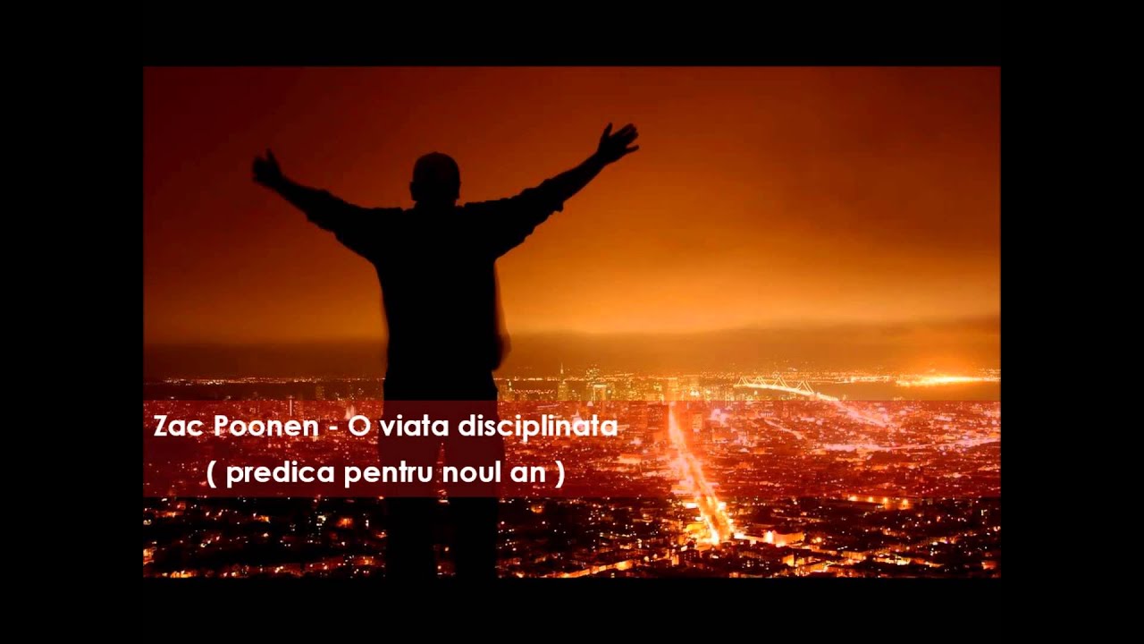 Predica - Zac Poonen - O viata disciplinata