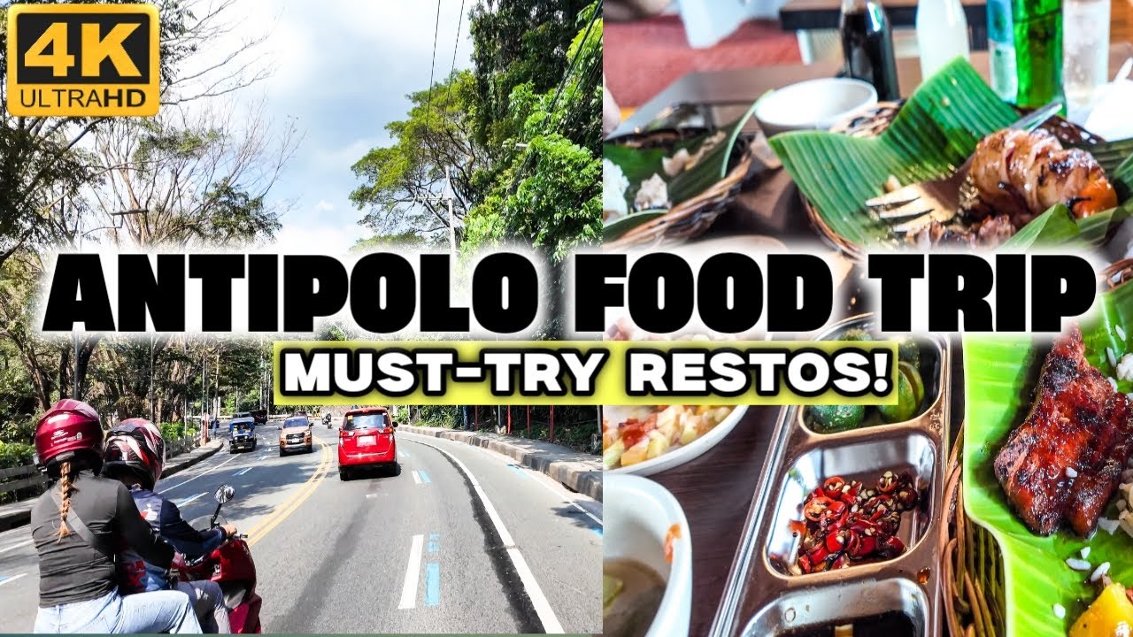 [4K] ANTIPOLO FOOD CRAWL! OG Eats and Must-Visit Restos and Cafes in the City!