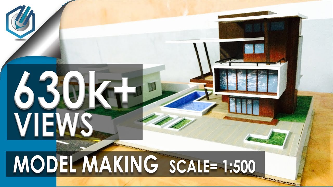 MODEL MAKING OF MODERN ARCHITECTURAL BUILDING