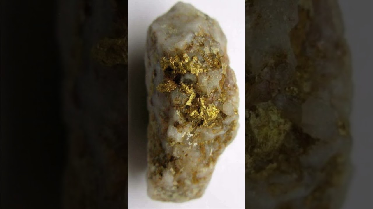 How rare is gold in quartz and how to spot a quartz vein with gold #shortsvideo #shorts