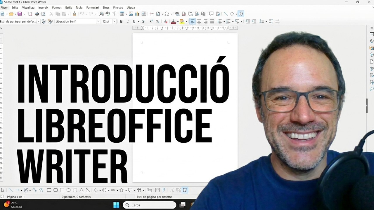 Introducció al Libreoffice Writer
