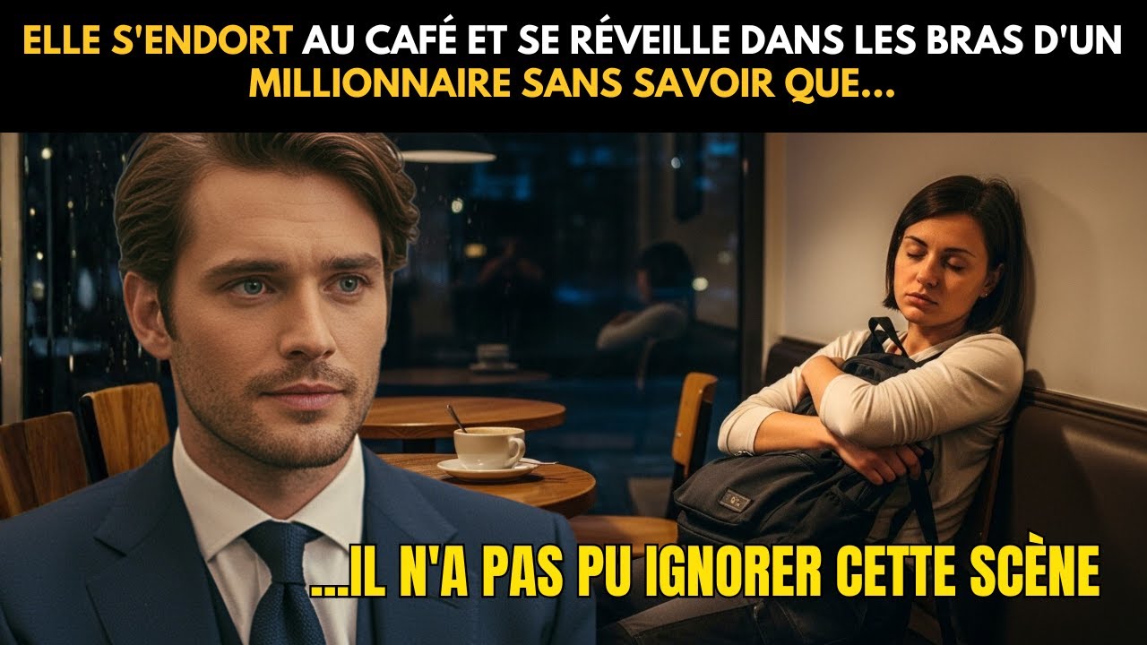 ELLE S'ENDORT AU CAFÉ ET SE RÉVEILLE DANS LES BRAS D'UN MILLIONNAIRE SANS SAVOIR QUE...
