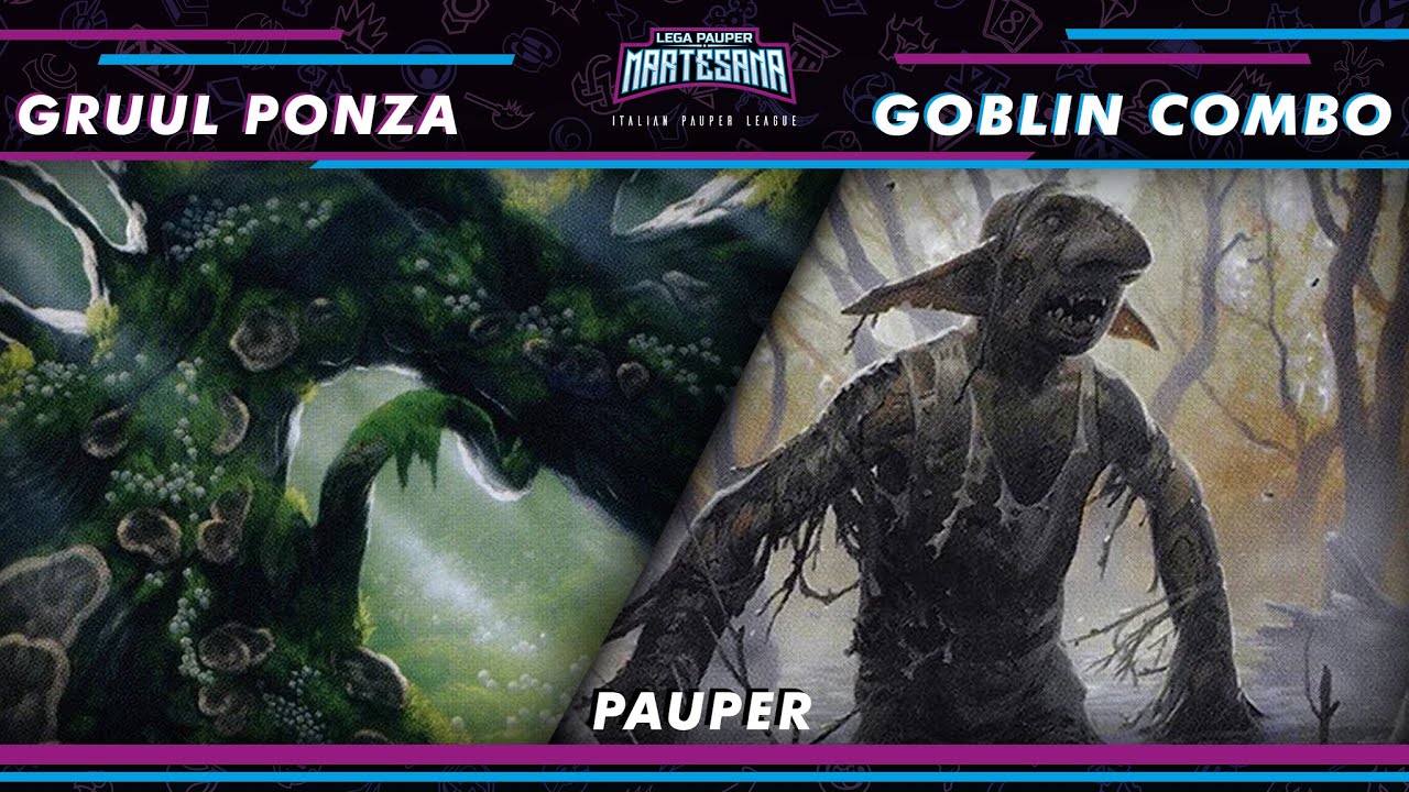 MTG PAUPER - Gruul Ponza vs Goblin Combo - LPMartesana