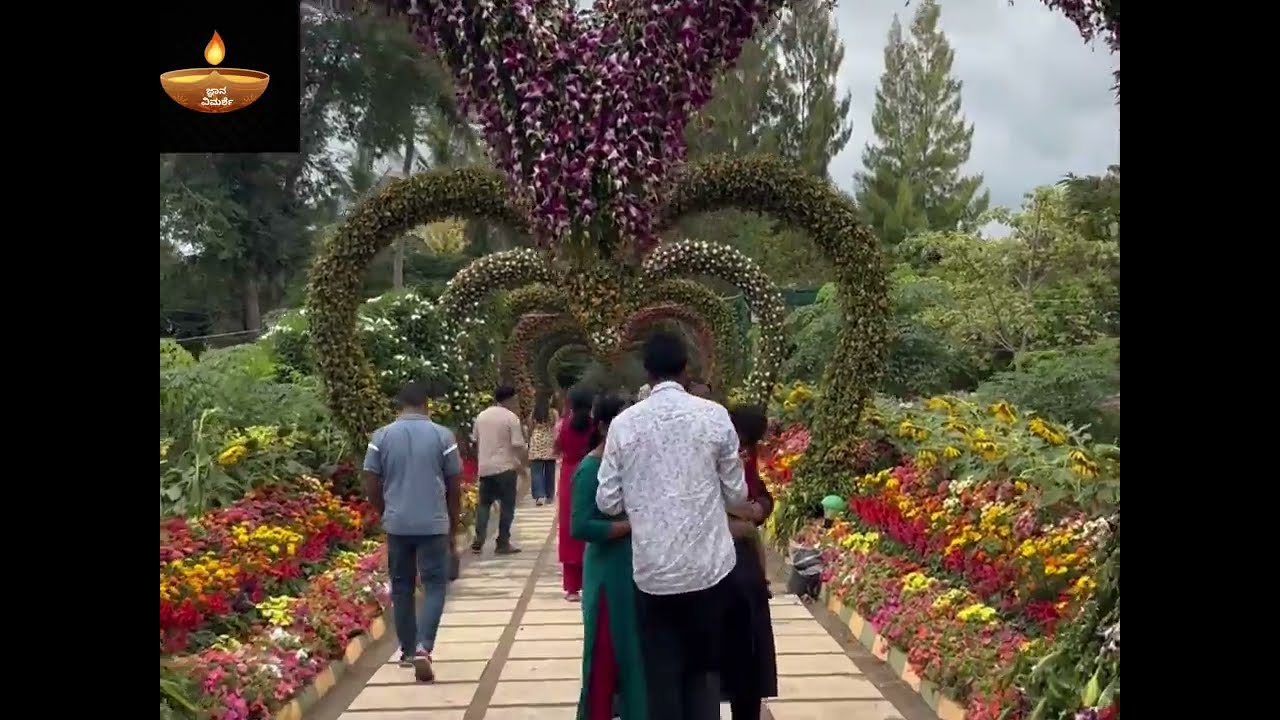 Botanical garden lingambudhi lake flowers , fruit trees lotus Mysore Karnataka. 