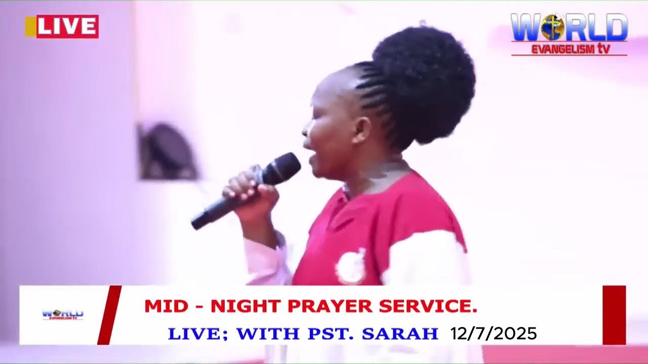 Pastor Sarah Prayers- 12. 7. 2025
