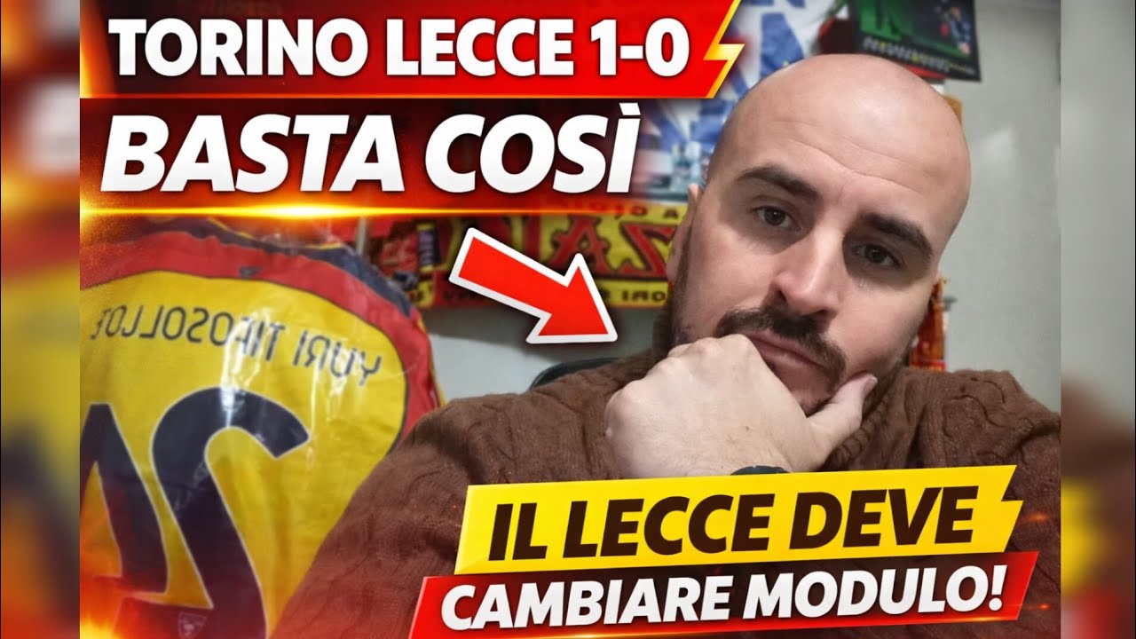 TORINO LECCE 1-0: 😡 RABBIA, DELUSIONE😔E UNA SOLA SOLUZIONE 