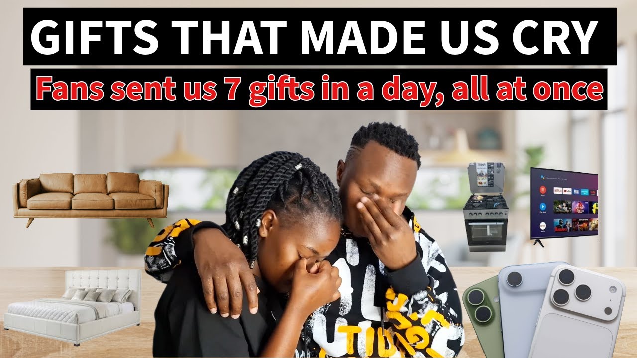 EMOTIONAL😭 Unboxing the 7 gifts we got from our fans on the same day ❤️