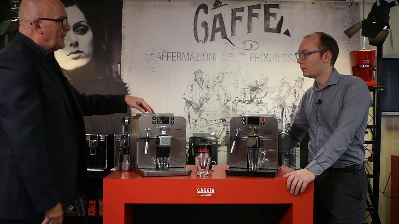 Обзор Gaggia Brera - Gaggia Caffe TV