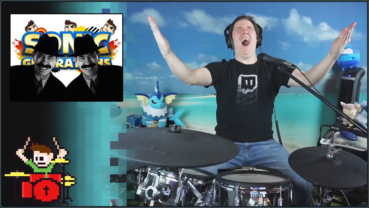 Scatman John? In Sonic Generations? On Drums???