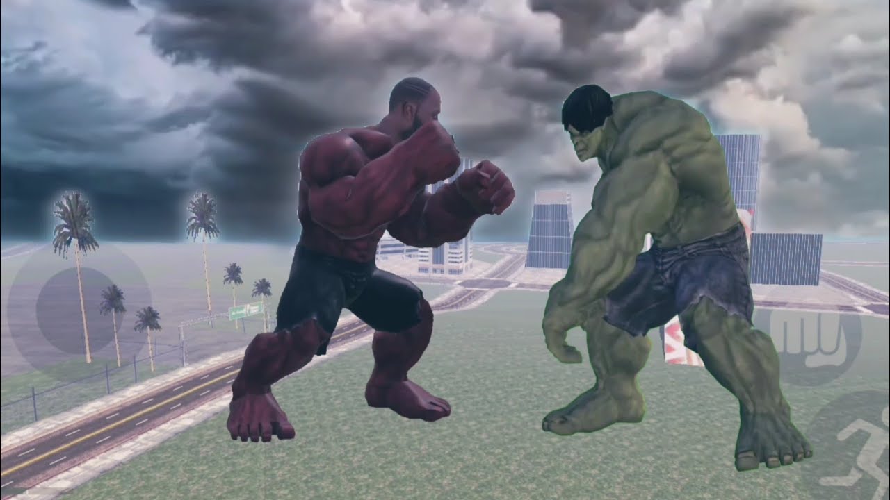 Indian Bike Driving 3d || fx guru ,  Green Hulk VS Frecklin  , Red Hulk 😲