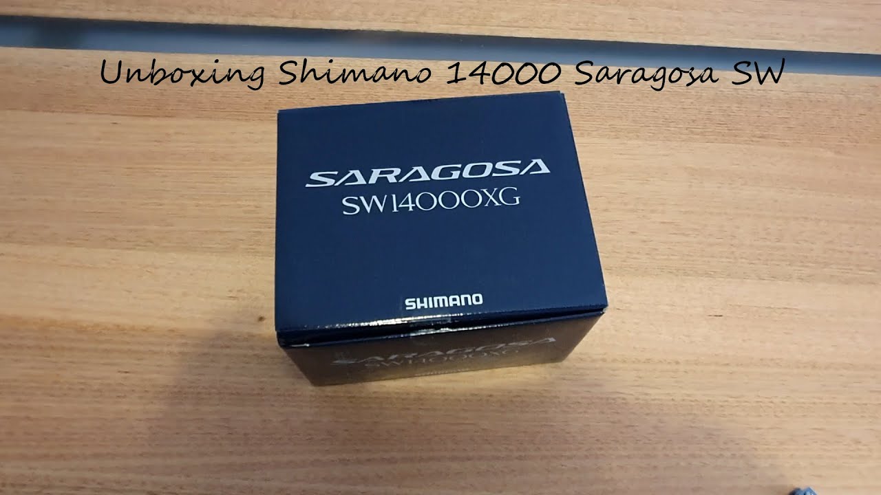 Unboxing Shimano Saragosa SW 14000 XG