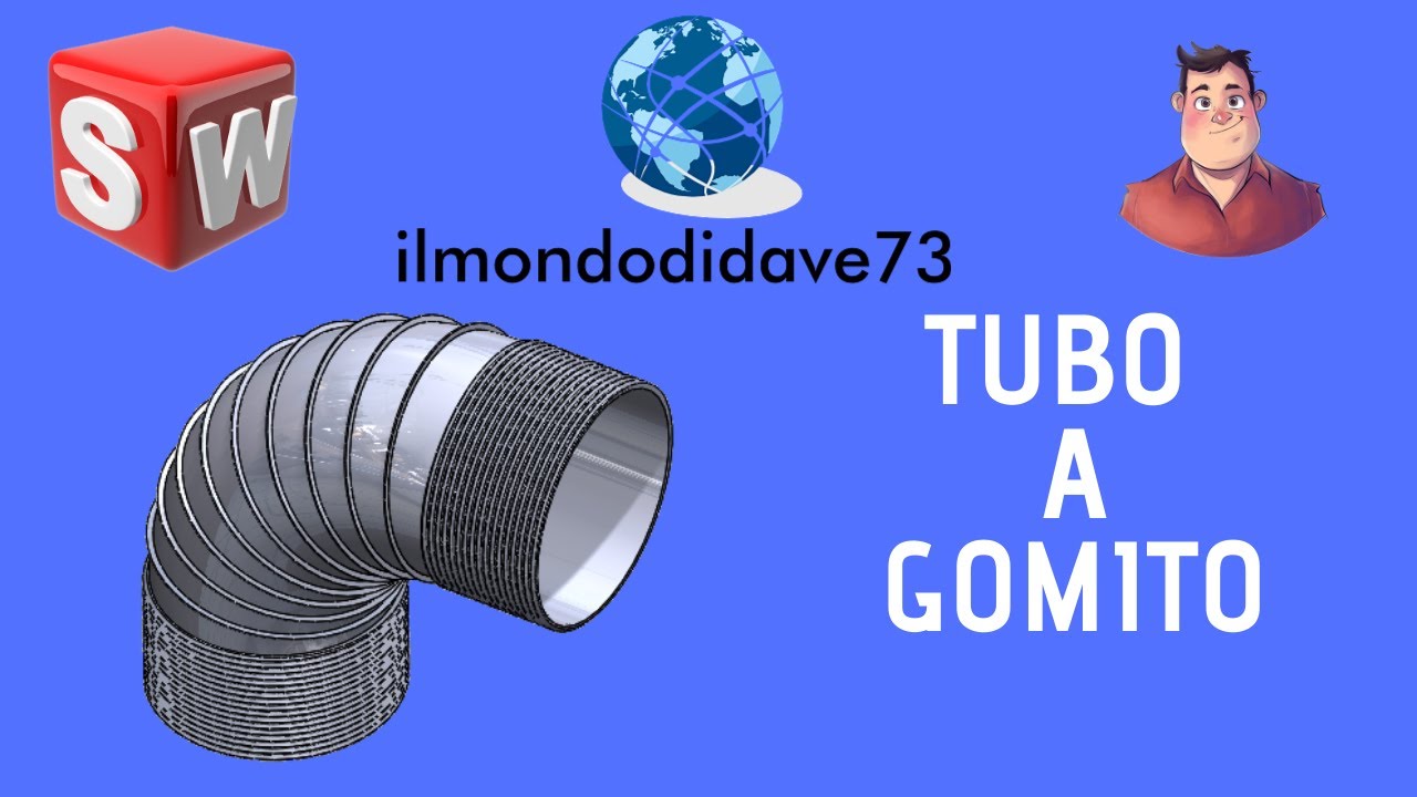 Tubo a Gomito - Solidworks Italiano - Tutorial 157