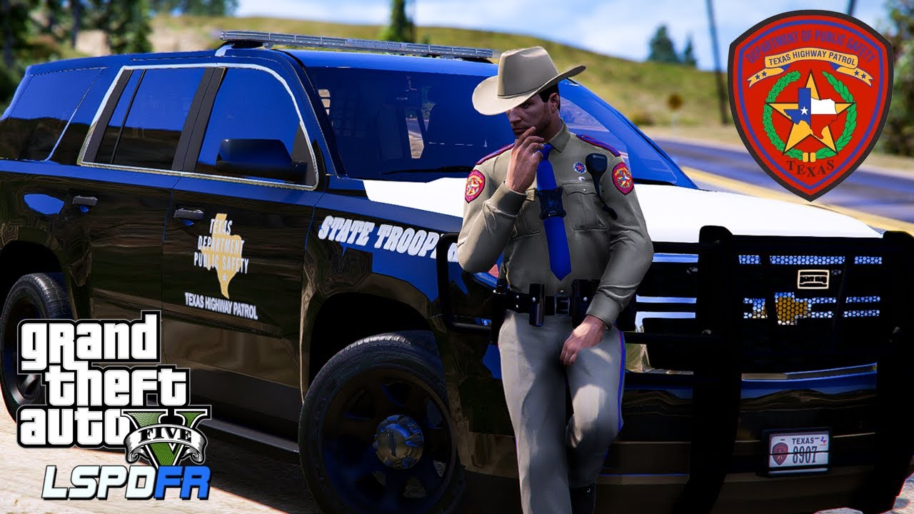 Texas State Trooper DPS - Deadly Shooting - LSPDFR Mod