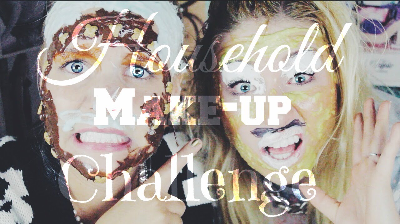 HOUSEHOLD MAKE-UP CHALLENGE - mit Bibisbeautypalace | Dagi Bee