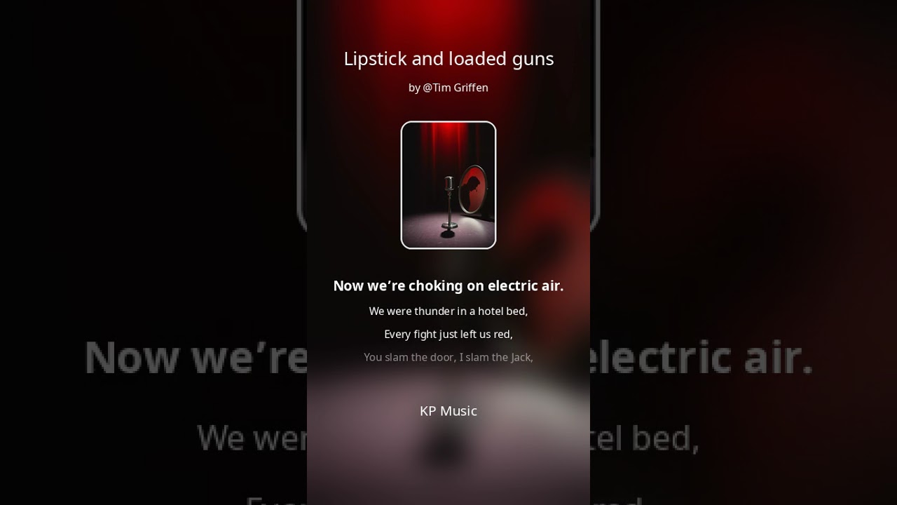Lipstick and loaded guns - 80’s rock