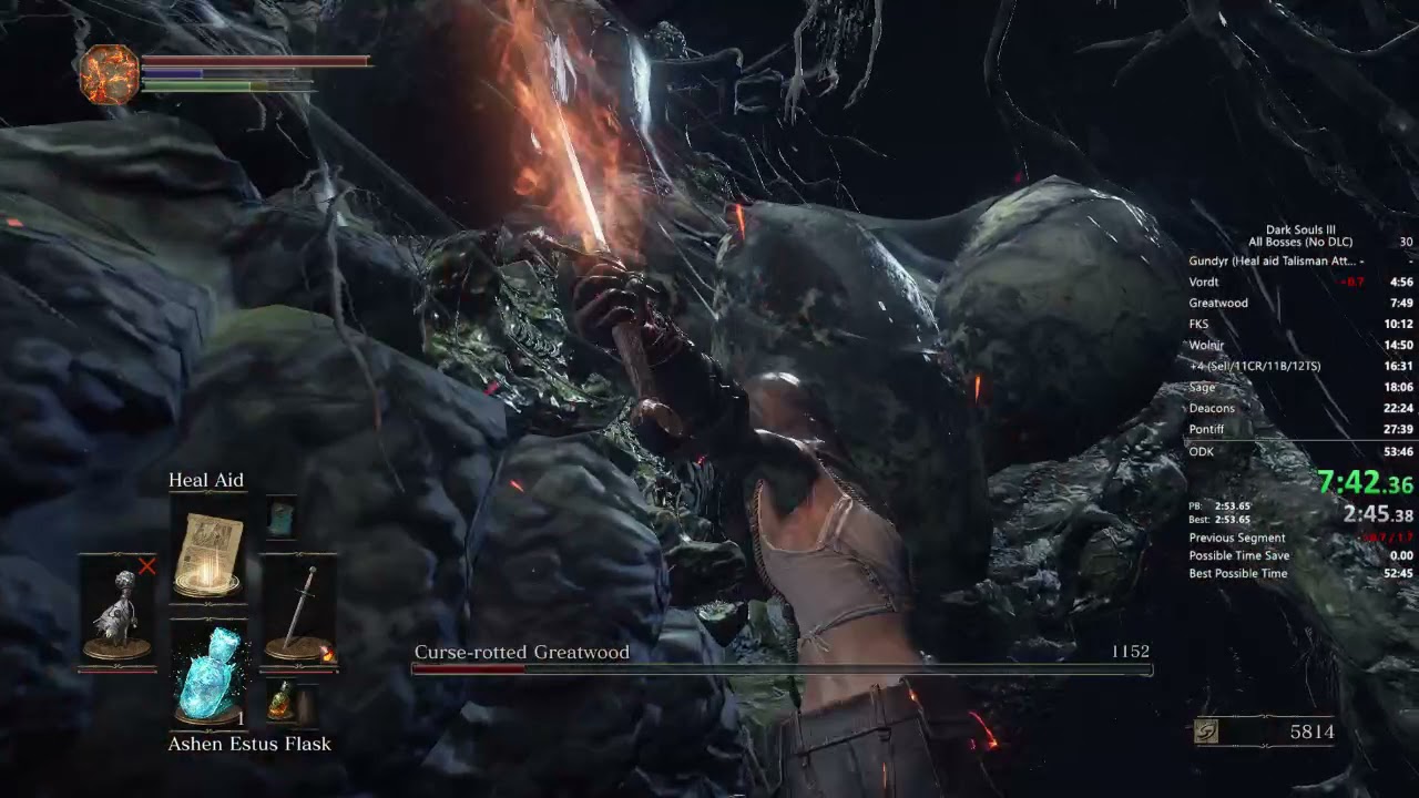 Dark Souls 3 All Bosses (No DLC) in 53:38