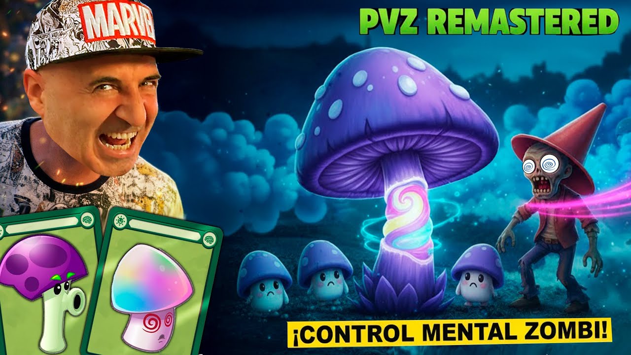 CONTROL MENTAL ZOMBI 🧠 | Hipnoseta y Seta Miedica al poder | PvZ Remastered Ep. 3